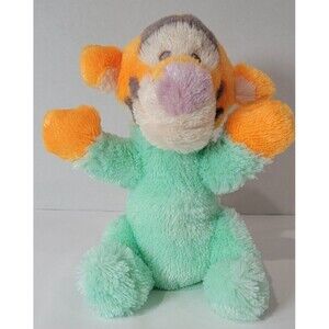 Disney Parks Exclusive The Pooh Baby Tigger Rattle Plush 8" Stuffed Animal